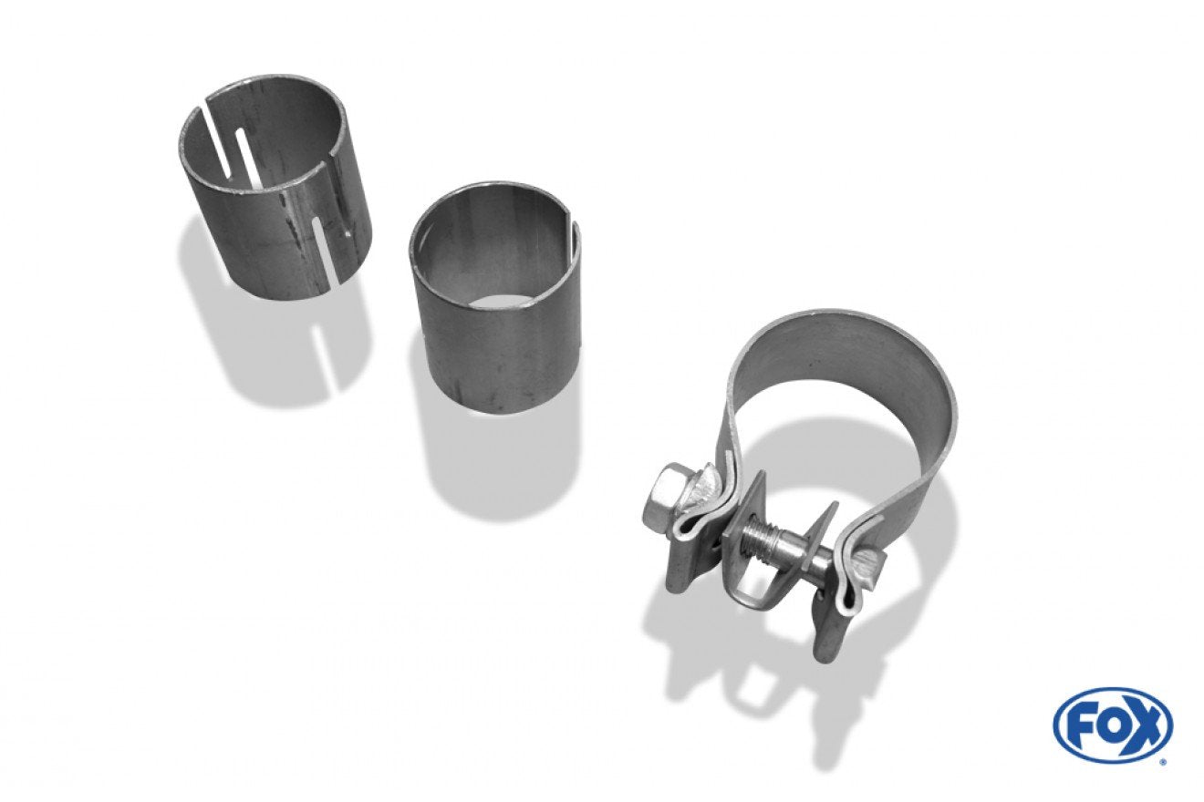 Fox Auspuff Sportauspuff Endschalldämpfer für VW Golf II 19E 1,0l 1,3l 1,6l 1,8l