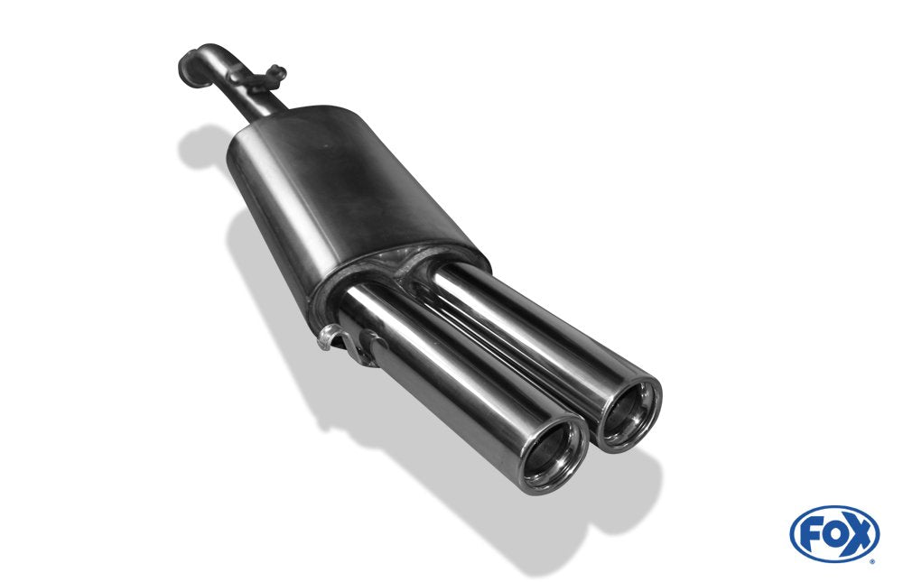Fox Auspuff Sportauspuff Endschalldämpfer für VW Golf 2 19E GTI 1.8 16V 95/102kW