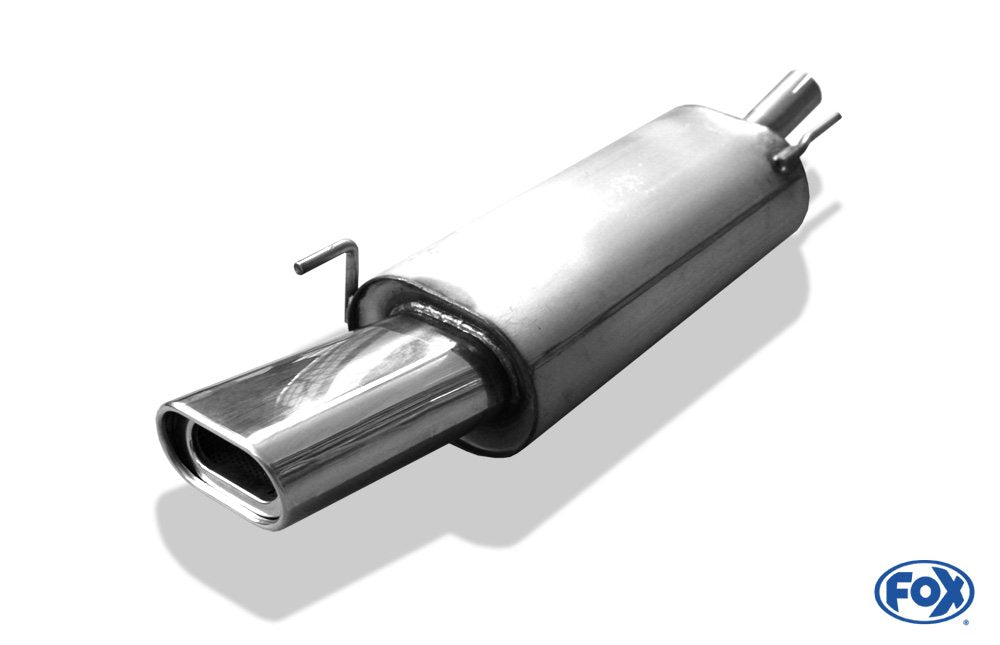 Fox Auspuff Sportauspuff Komplettanlage für VW Golf 4 Cabriolet 2,0l 85kW 1,9l