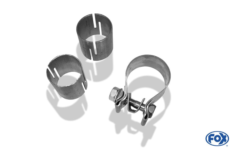 Fox Auspuff Sportauspuff Endschalldämpfer für VW Golf III 1,4l 40/44kW 1,6l