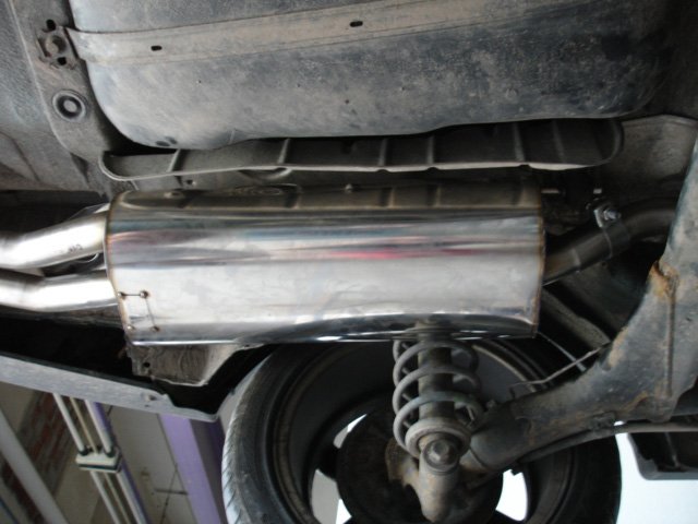 Fox Auspuff Sportauspuff Endschalldämpfer für VW Golf 3 Variant 1,9l TDI