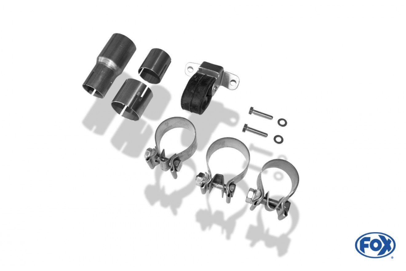 Fox Auspuff Sportauspuff Endschalldämpfer für VW Golf IV 1.4 1.6 1.8 2.0 2.3 1.9