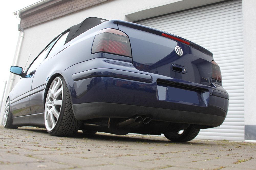 Fox Auspuff Sportauspuff Komplettanlage für VW Golf IV Cabriolet 1.9 TDI 66/81kW