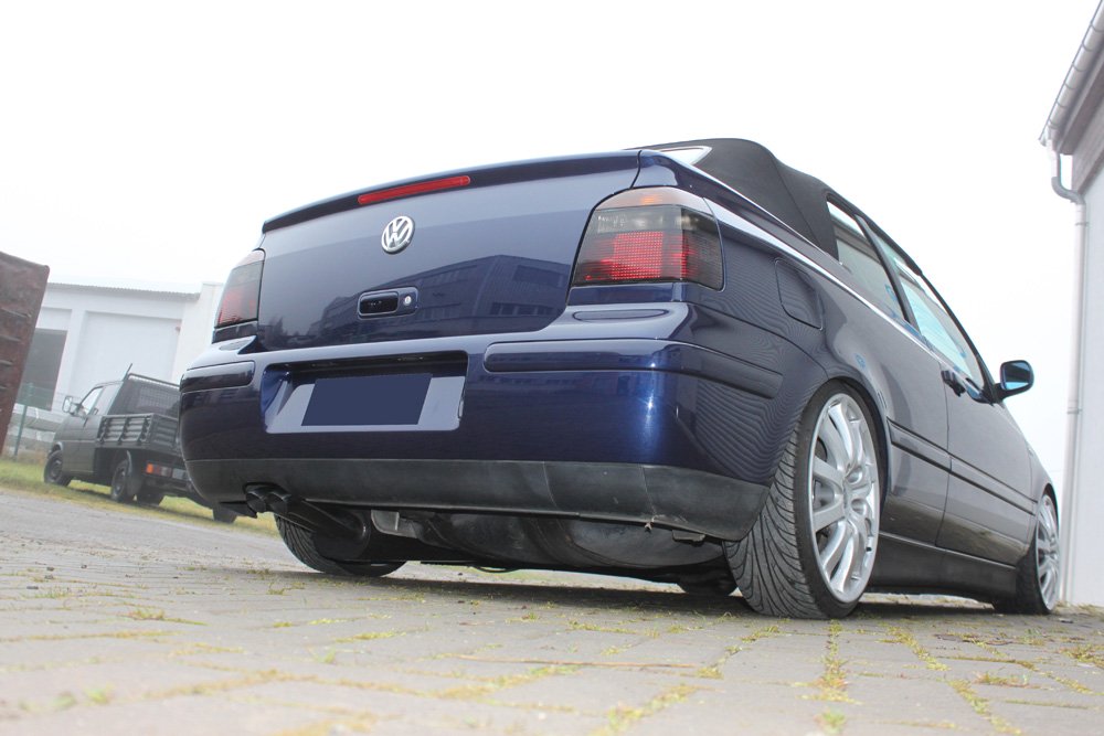 Fox Auspuff Sportauspuff Komplettanlage für VW Golf IV Cabriolet 1.9 TDI 66/81kW