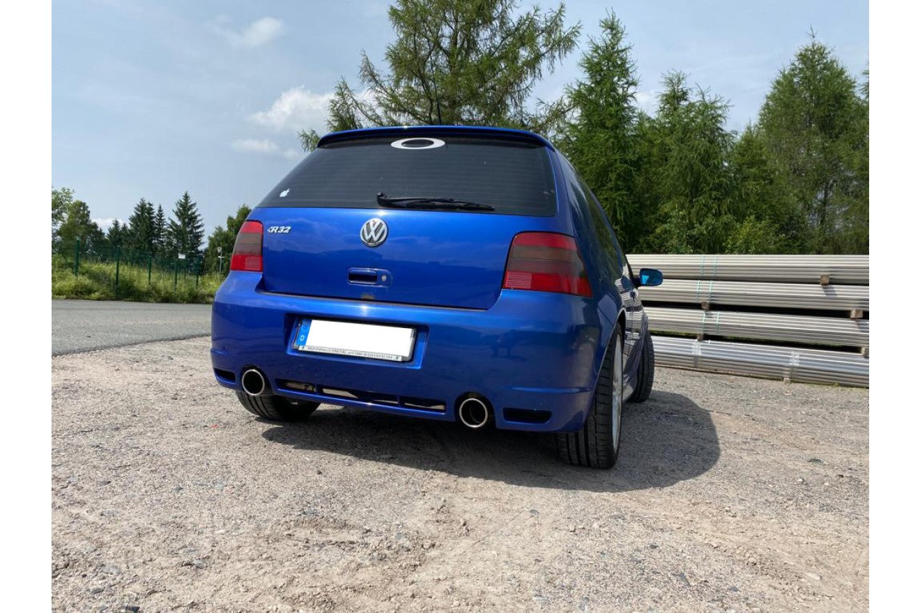 Fox Duplex Auspuff Sportauspuff Komplettanlage für VW Golf IV R32 3,2l 177kW