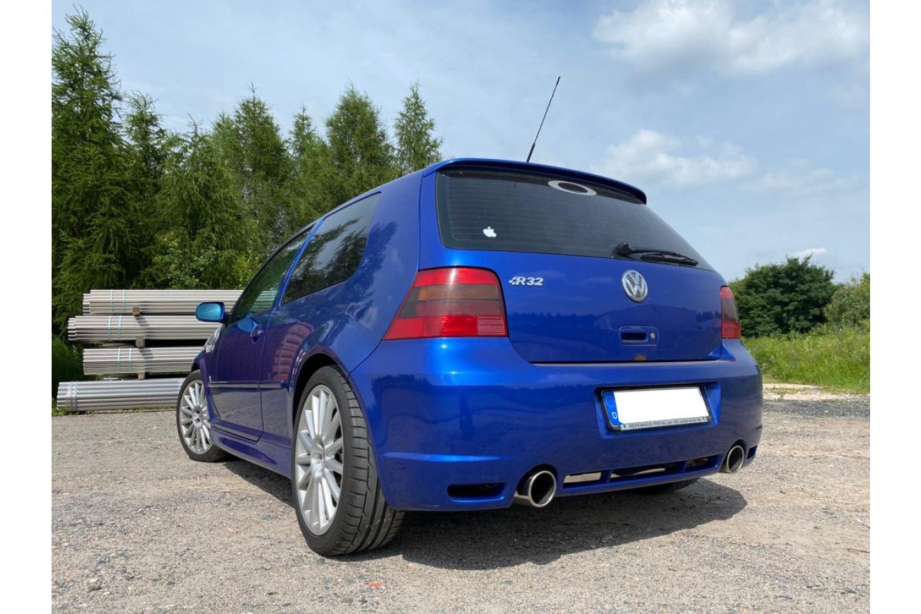 Fox Duplex Auspuff Sportauspuff Komplettanlage für VW Golf IV R32 3,2l 177kW