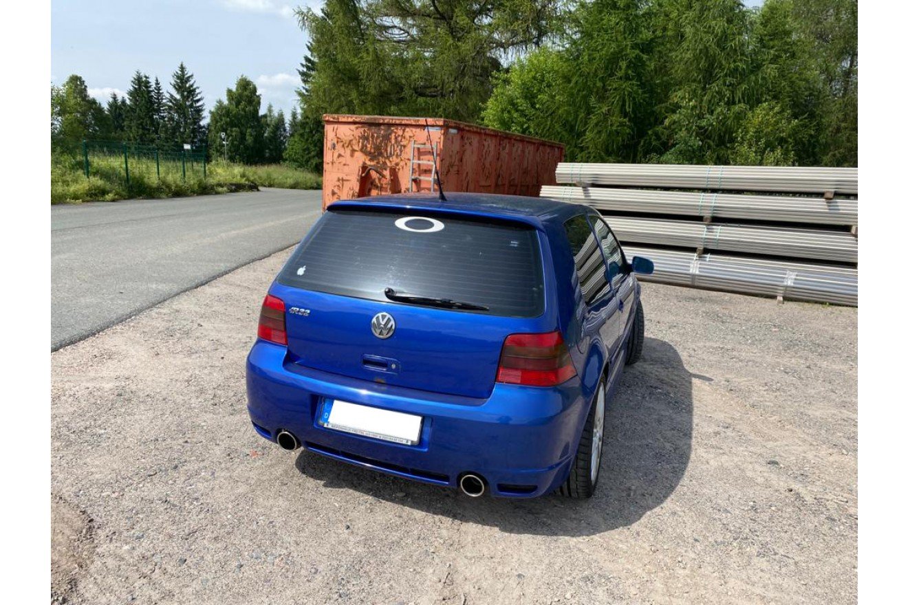 Fox Duplex Auspuff Sportauspuff Komplettanlage für VW Golf IV R32 3,2l 177kW