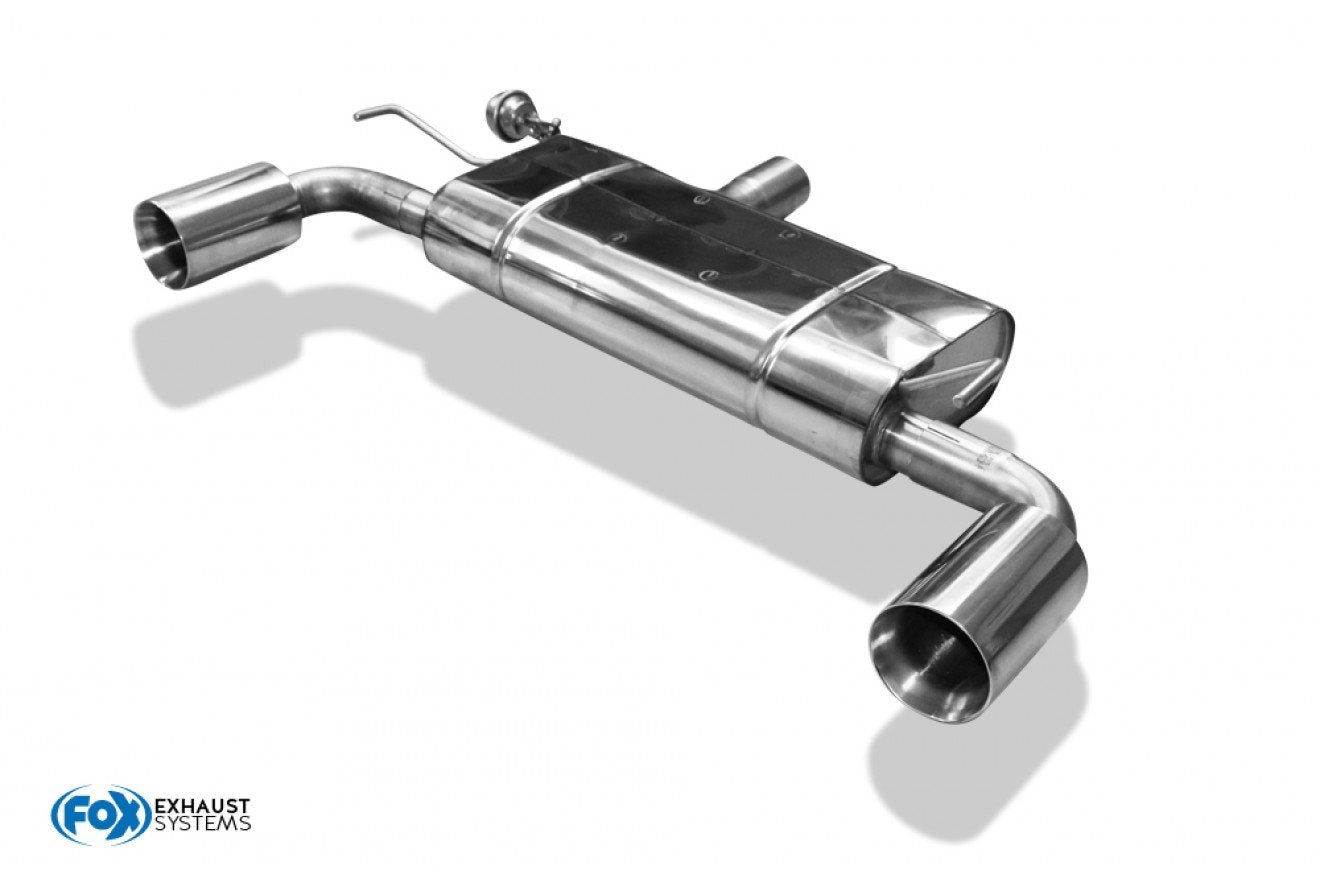 Fox Duplex Auspuff Sportauspuff Komplettanlage für VW Golf IV R32 3,2l 177kW