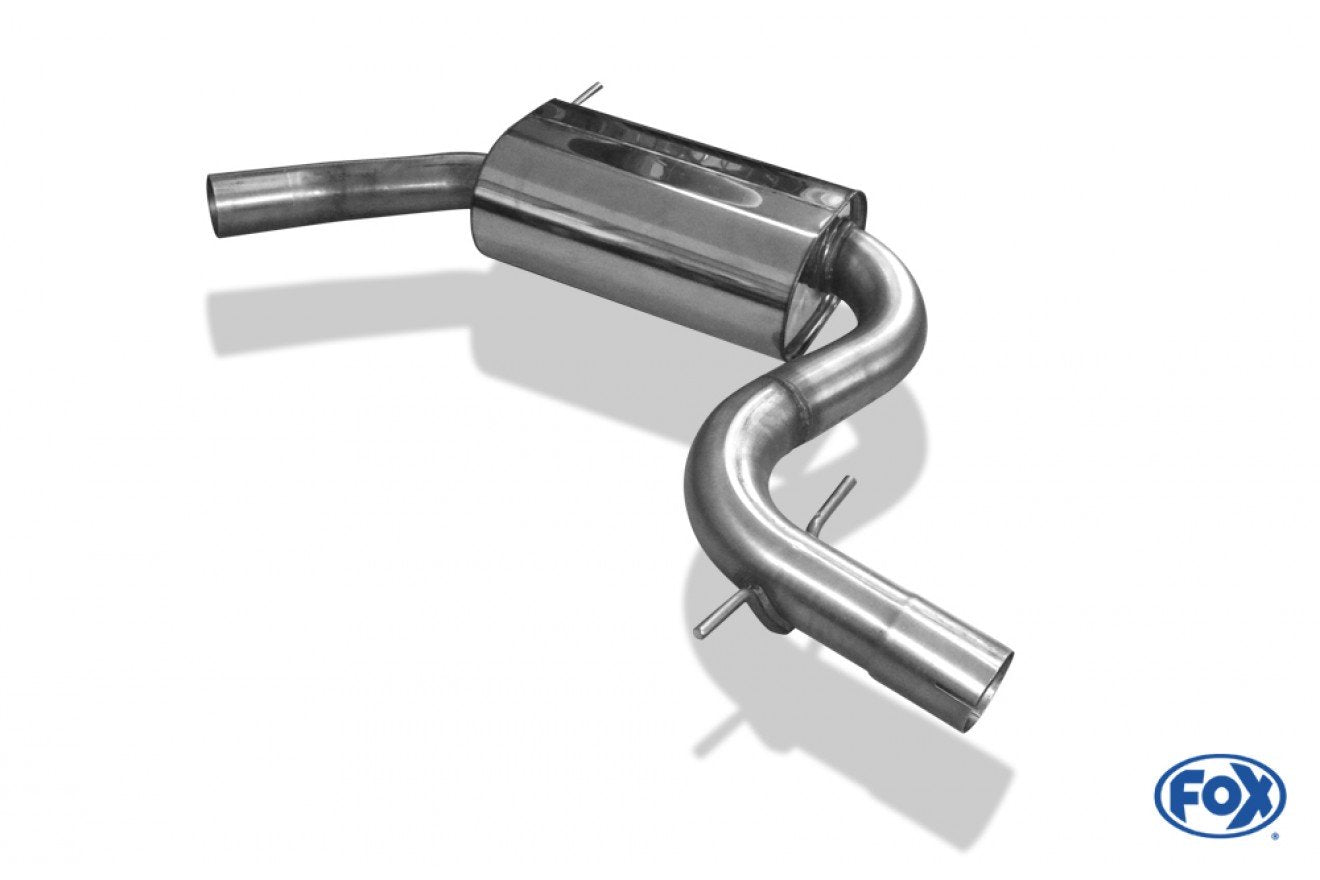 Fox Mittelschalldämpfer Auspuff Sportauspuff für Audi A3 8P Sportback