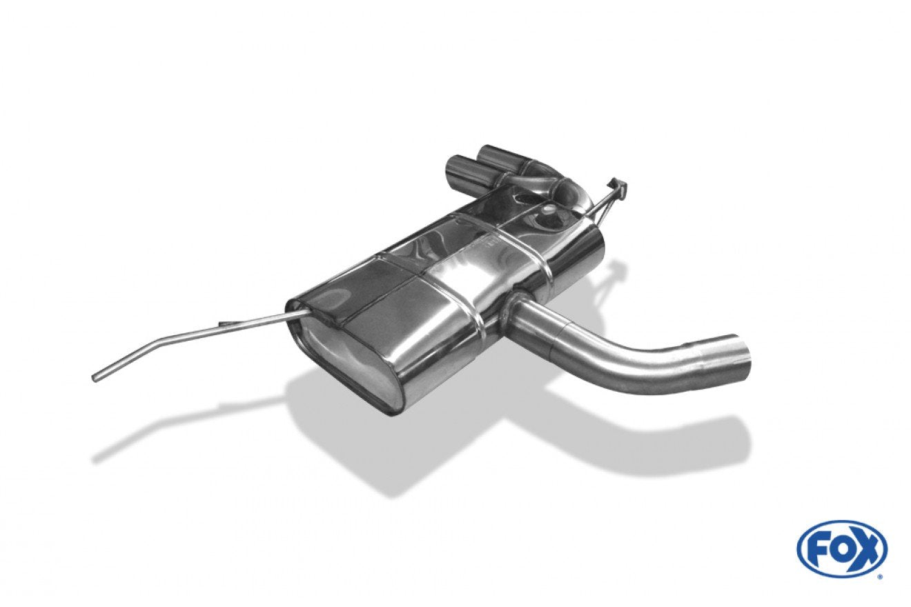 Fox Auspuff Sportauspuff Endschalldämpfer für VW Golf V GTI GTD 2.0l