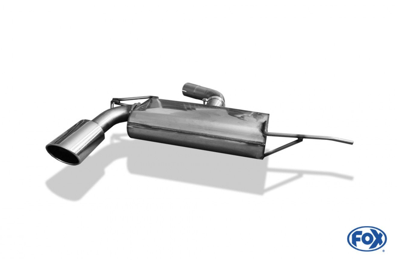 Fox Auspuff Sportauspuff Endschalldämpfer für VW Eos 1F Facelift 2.0l TFSI