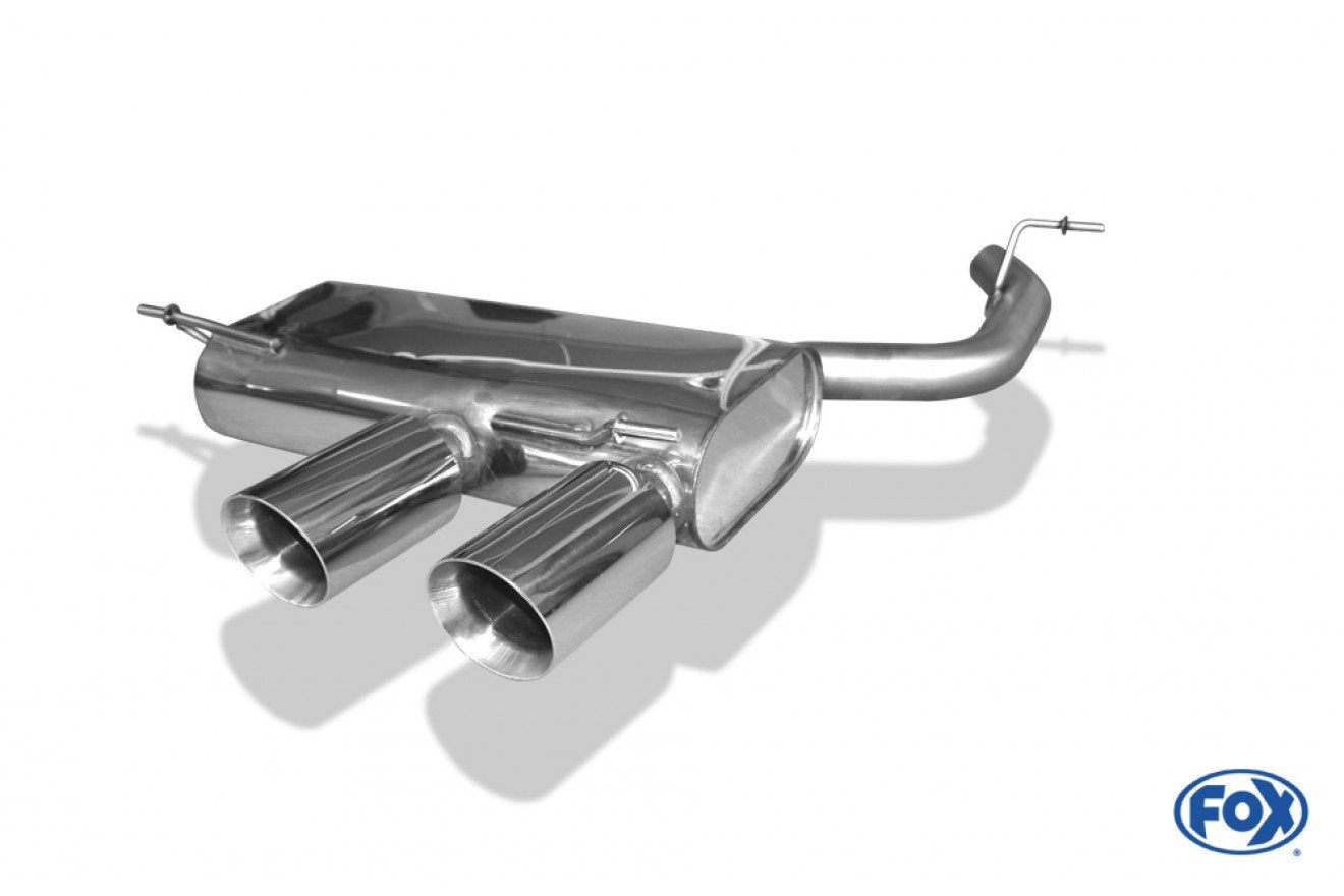 Fox Auspuff Sportauspuff Endschalldämpfer für VW Golf V R32 3,2l 184kW