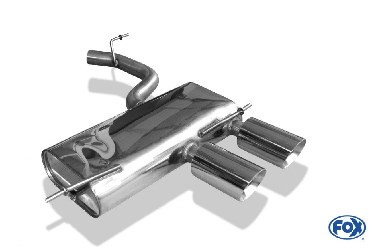 Fox Auspuff Sportauspuff Endschalldämpfer für VW Golf V R32 3,2l 184kW