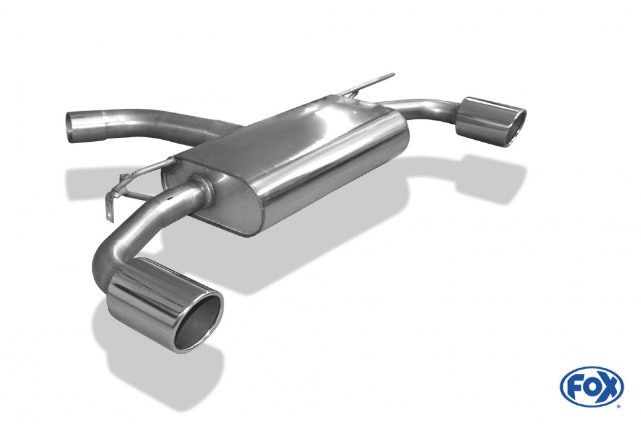 Fox Duplex Auspuff Sportauspuff Komplettanlage für VW Golf 7 Facelift 1.5l 110kW