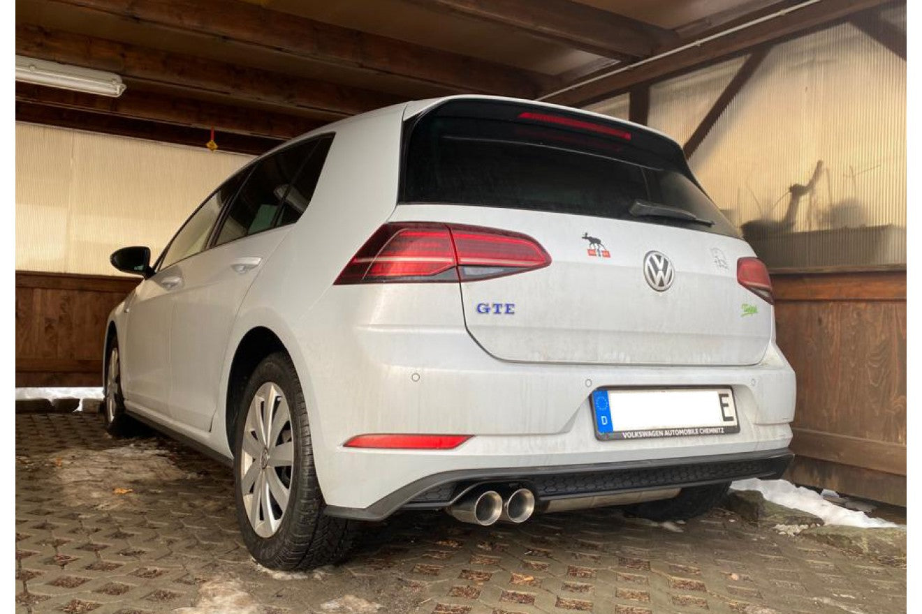 Fox Auspuff Sportauspuff Endschalldämpfer für VW Golf VII GTE 1,4l 110kW