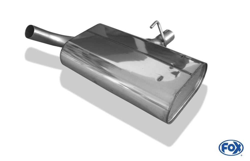 Fox Mittelschalldämpfer Auspuff Sportauspuff für VW Corrado G60/16V
