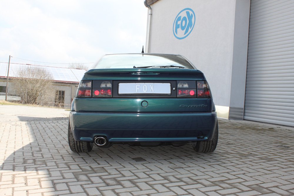 Fox Auspuff Sportauspuff Komplettanlage für VW Corrado 16V 2.0l 16V 100kW