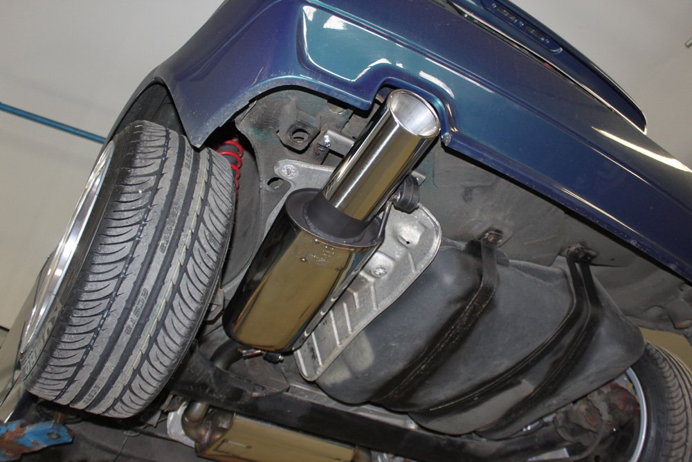 Fox Auspuff Sportauspuff Komplettanlage für VW Corrado 16V 2.0l 16V 100kW