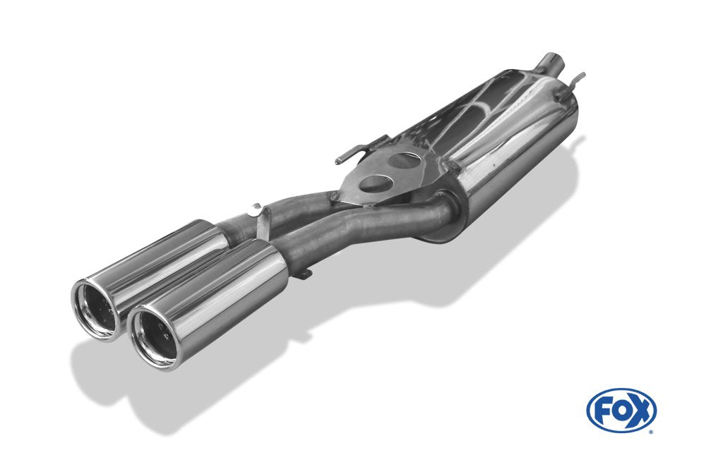 Fox Auspuff Sportauspuff Endschalldämpfer für VW Vento 1HX 1,4l 40/44kW 1,6l