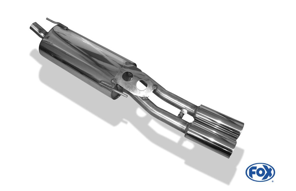 Fox Auspuff Sportauspuff Endschalldämpfer für VW Vento 1HX 1,4l 40/44kW 1,6l