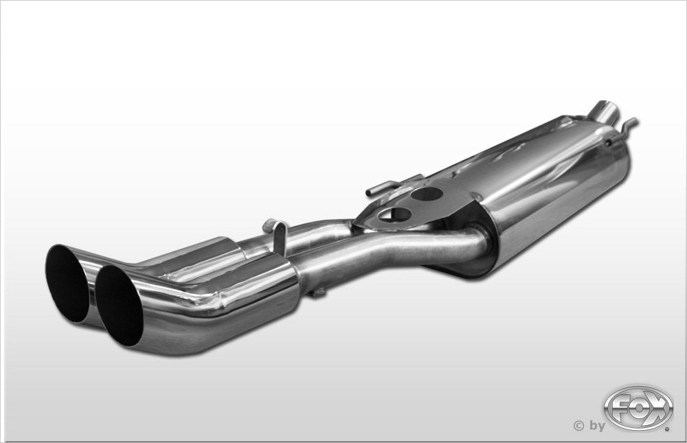 Fox Auspuff Sportauspuff Endschalldämpfer für VW Vento 1HX 1,8l 55/66kW 1,9l D