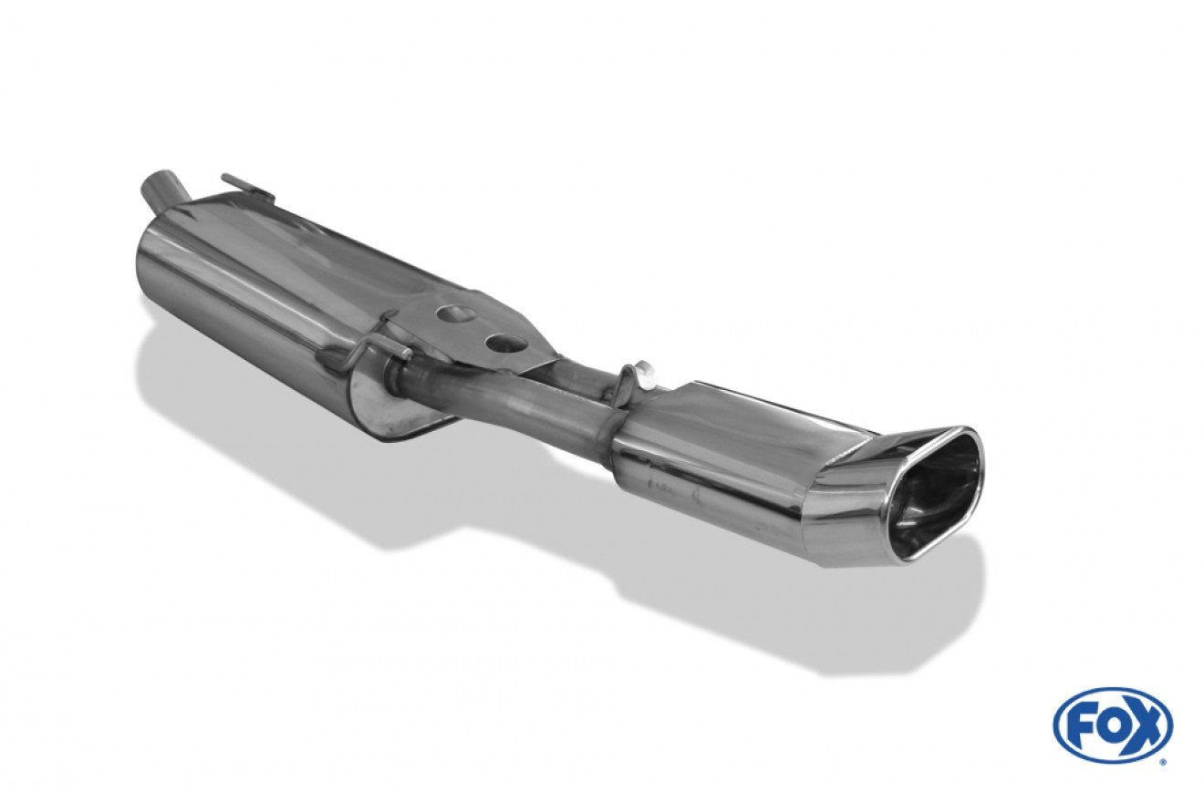Fox Auspuff Sportauspuff Endschalldämpfer für VW Vento 1.4 1.6 1.8 1.9 1.9l TDI