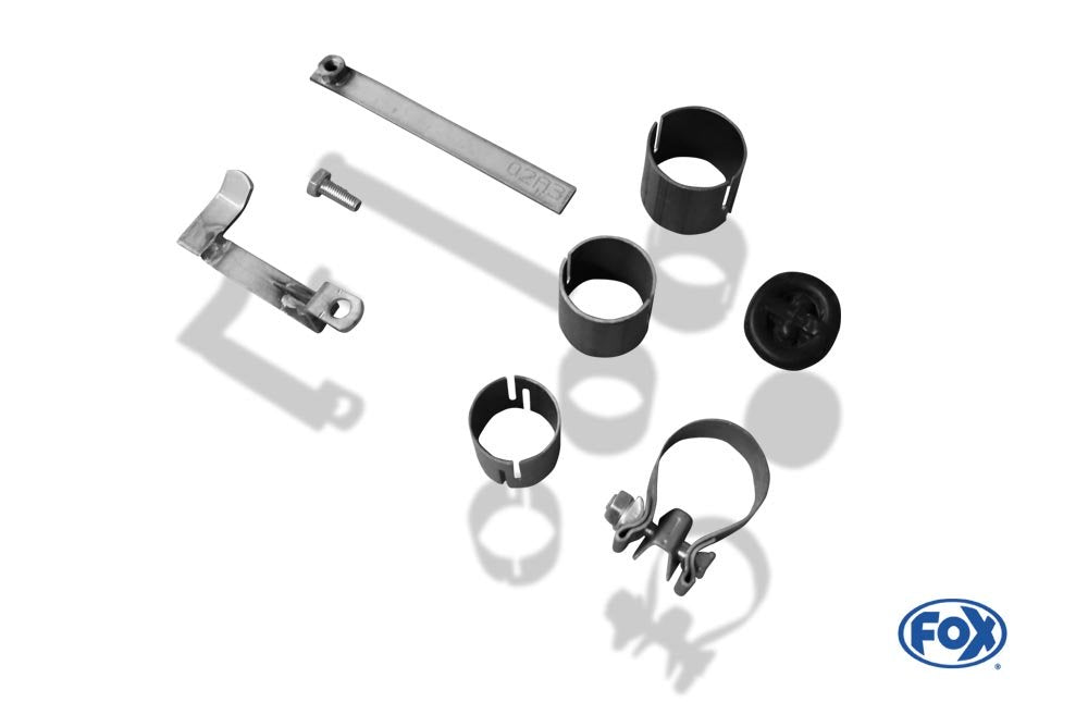 Fox Auspuff Sportauspuff Endschalldämpfer für VW Vento 1HX 1,4l 40/44kW 1,6l