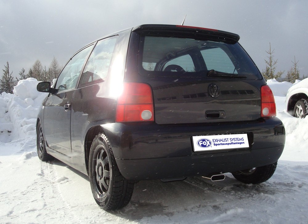 Fox Auspuff Sportauspuff Komplettanlage für VW Lupo 6X 1.4l 74/77kW