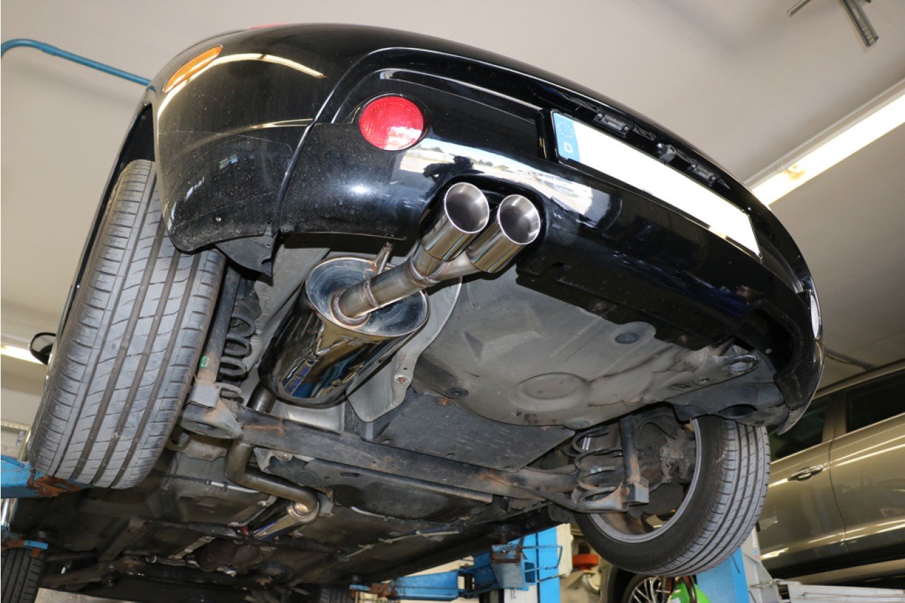 Fox Auspuff Sportauspuff Endschalldämpfer für New Beetle 1C 9C 1Y US-Version