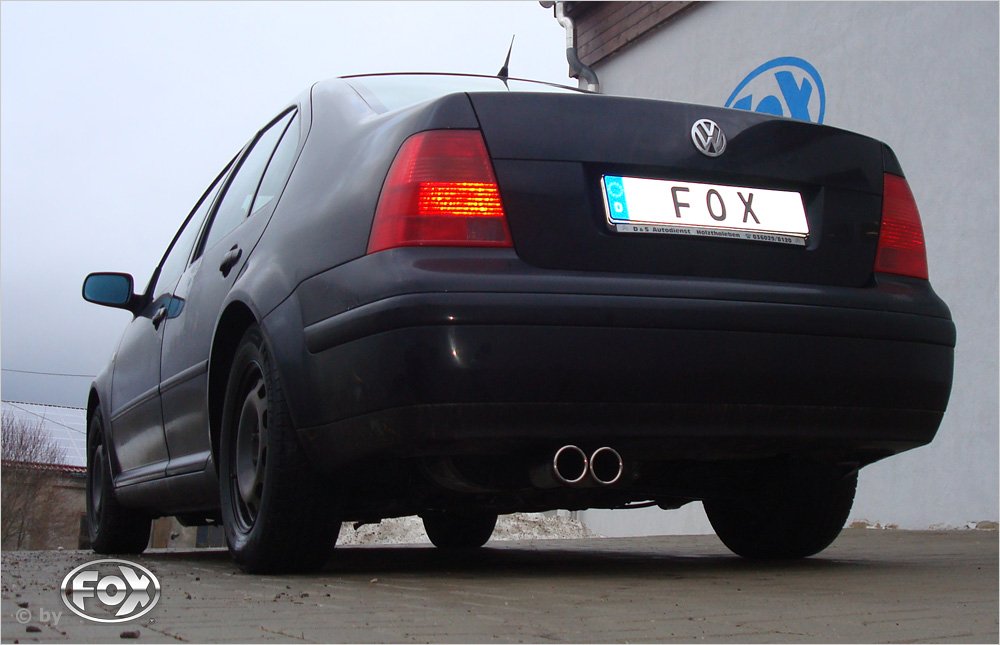 Fox Auspuff Sportauspuff Komplettanlage für VW Bora 1J Bora Variant 1J 4-Motion
