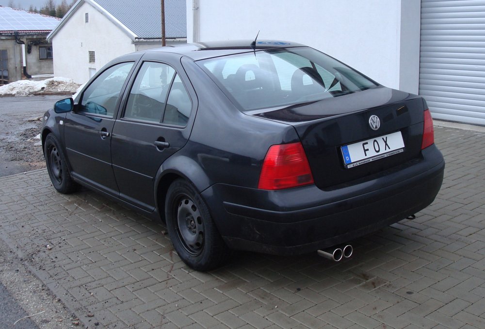 Fox Auspuff Sportauspuff Komplettanlage für VW Bora 1J Bora Variant 1J 4-Motion