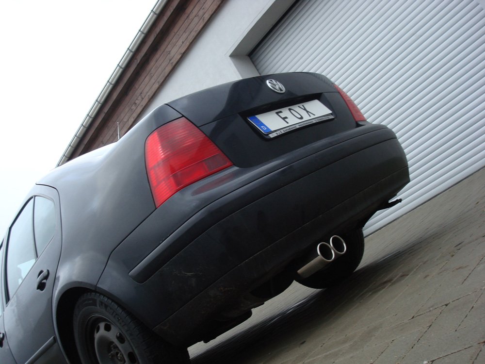 Fox Auspuff Sportauspuff Komplettanlage für VW Bora 1J Bora Variant 1J 4-Motion