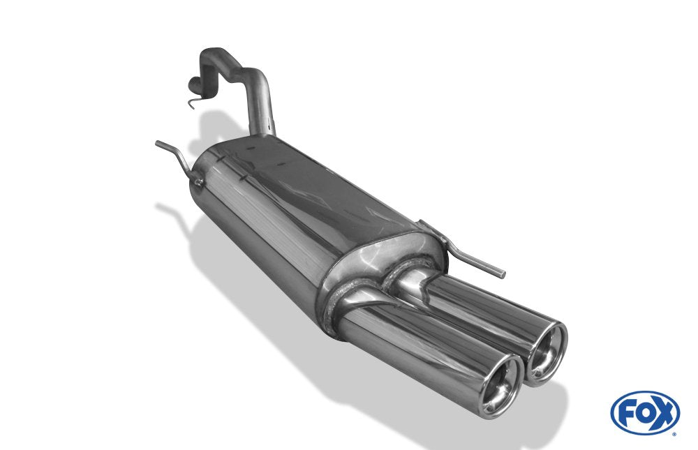 Fox Auspuff Sportauspuff Komplettanlage für VW Bus T4 Syncro 2.5l 81/85kW 2.4l D
