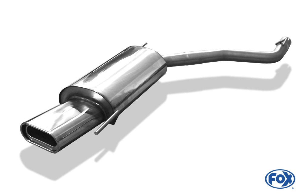 Fox Auspuff Sportauspuff Endschalldämpfer für VW Bus T4 2,5l 81/85kW 2,8l