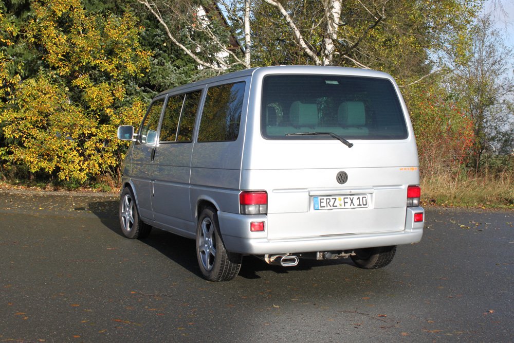 Fox Auspuff Sportauspuff Endschalldämpfer für VW Bus T4 2,5l 81/85kW 2,8l