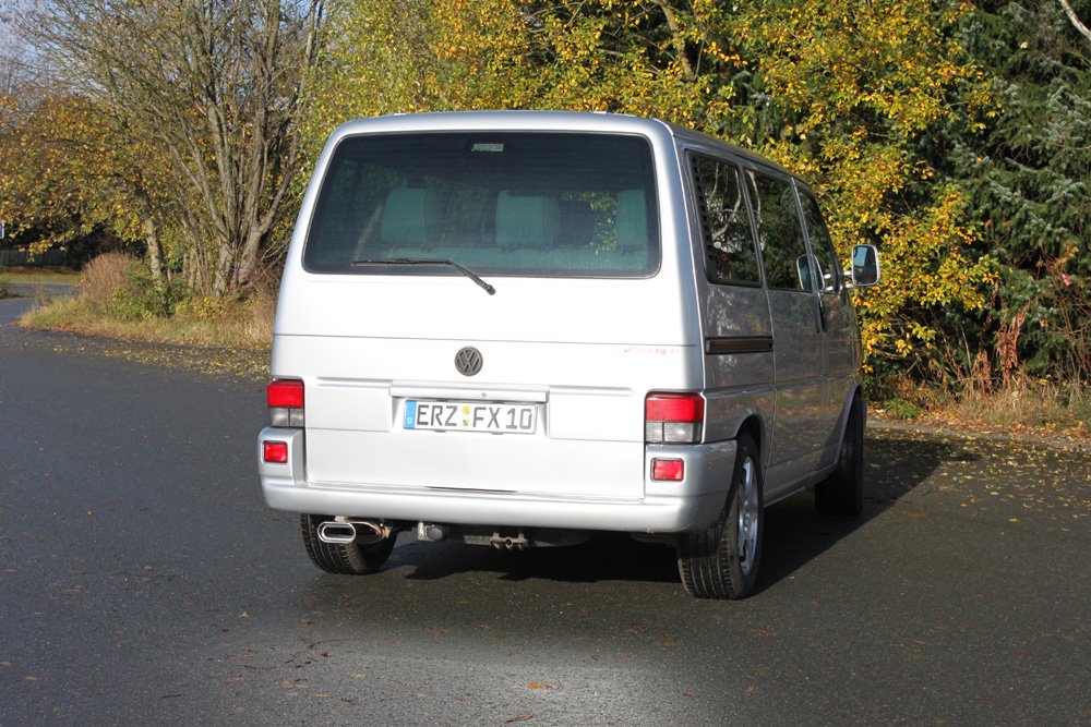 Fox Auspuff Sportauspuff Komplettanlage für VW Bus T4 2.4l D 55/57kW 2.5l TDI
