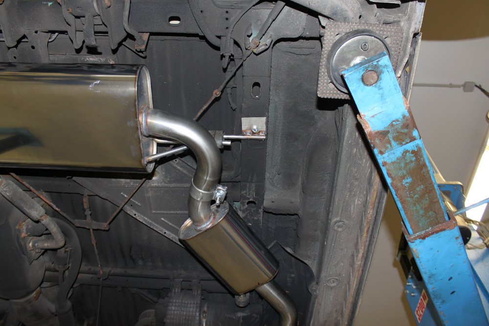 Fox Auspuff Sportauspuff Endschalldämpfer für VW T4 2.5l TDI 111kW