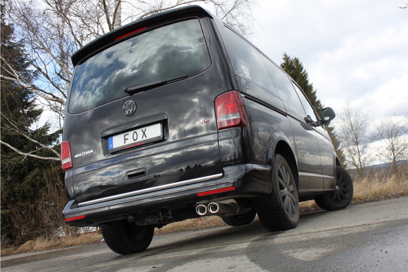 Fox Auspuff Sportauspuff Komplettanlage für VW Bus T5/T6 4MOTION