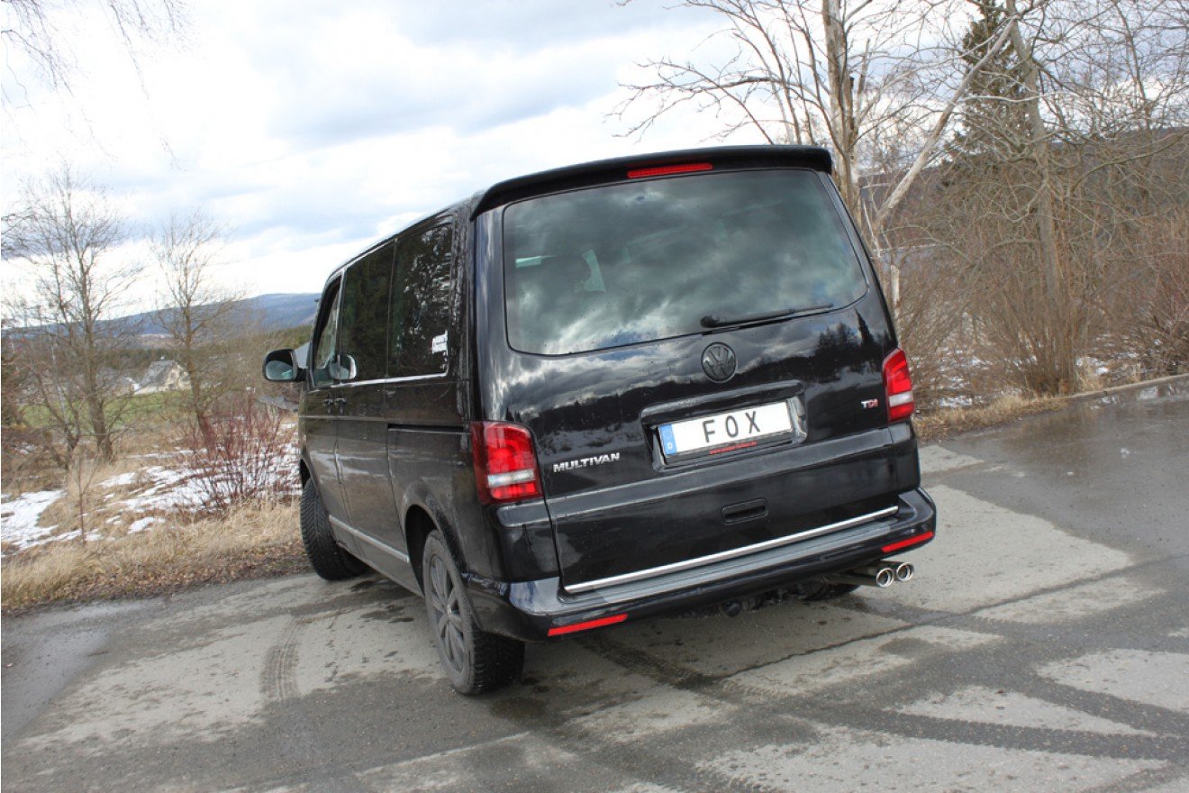 Fox Auspuff Sportauspuff Komplettanlage für VW Bus T5 T6 2,0 3,2 1,9 TDI 2,0 2,5