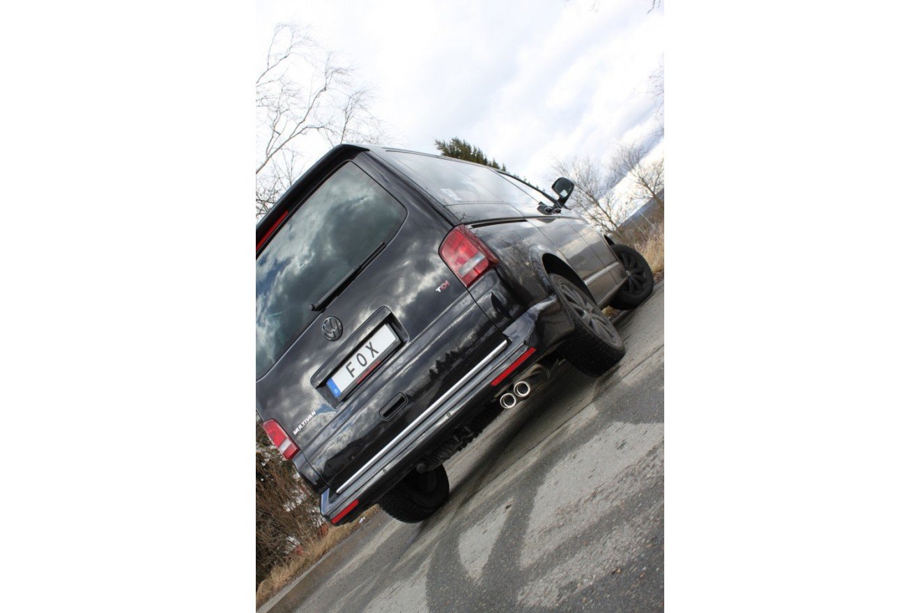 Fox Auspuff Sportauspuff Komplettanlage für VW Bus T5/T6 4MOTION