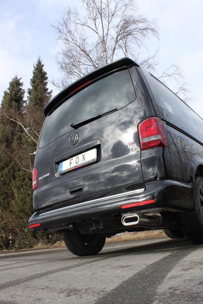 Fox Auspuff Sportauspuff Endschalldämpfer für VW T5/ T6 Facelift 4motion 3,2l