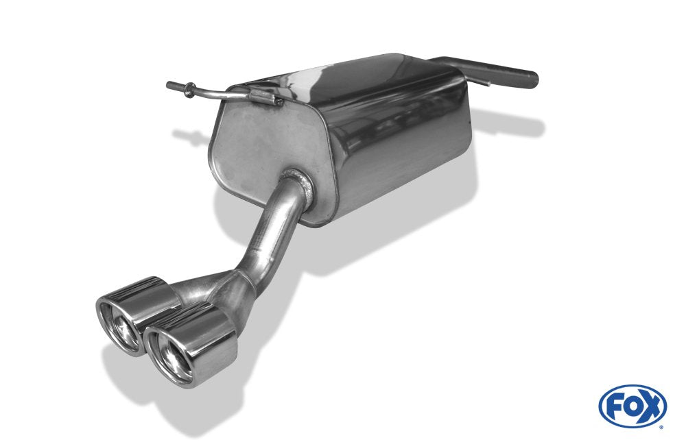 Fox Auspuff Sportauspuff Komplettanlage für VW Caddy III 1.4l 55kW 1.6l 75kW