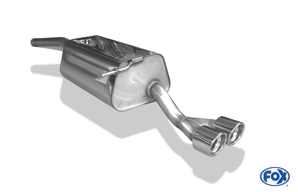 Fox Auspuff Sportauspuff Komplettanlage für VW Caddy III 1.4l 55kW 1.6l 75kW