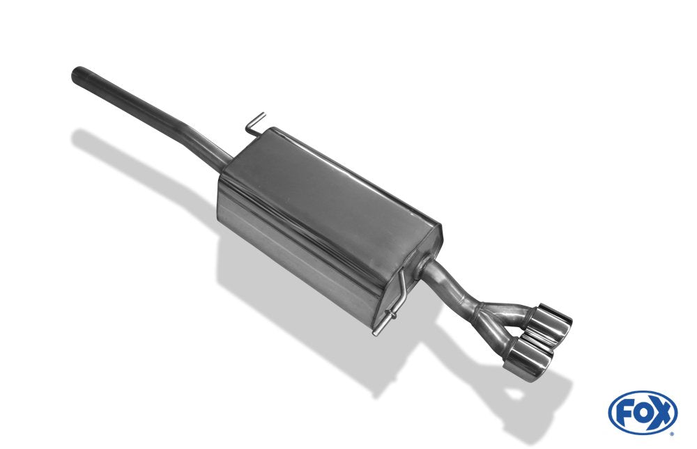 Fox Auspuff Sportauspuff Komplettanlage für VW Caddy III 1.4l 55kW 1.6l 75kW