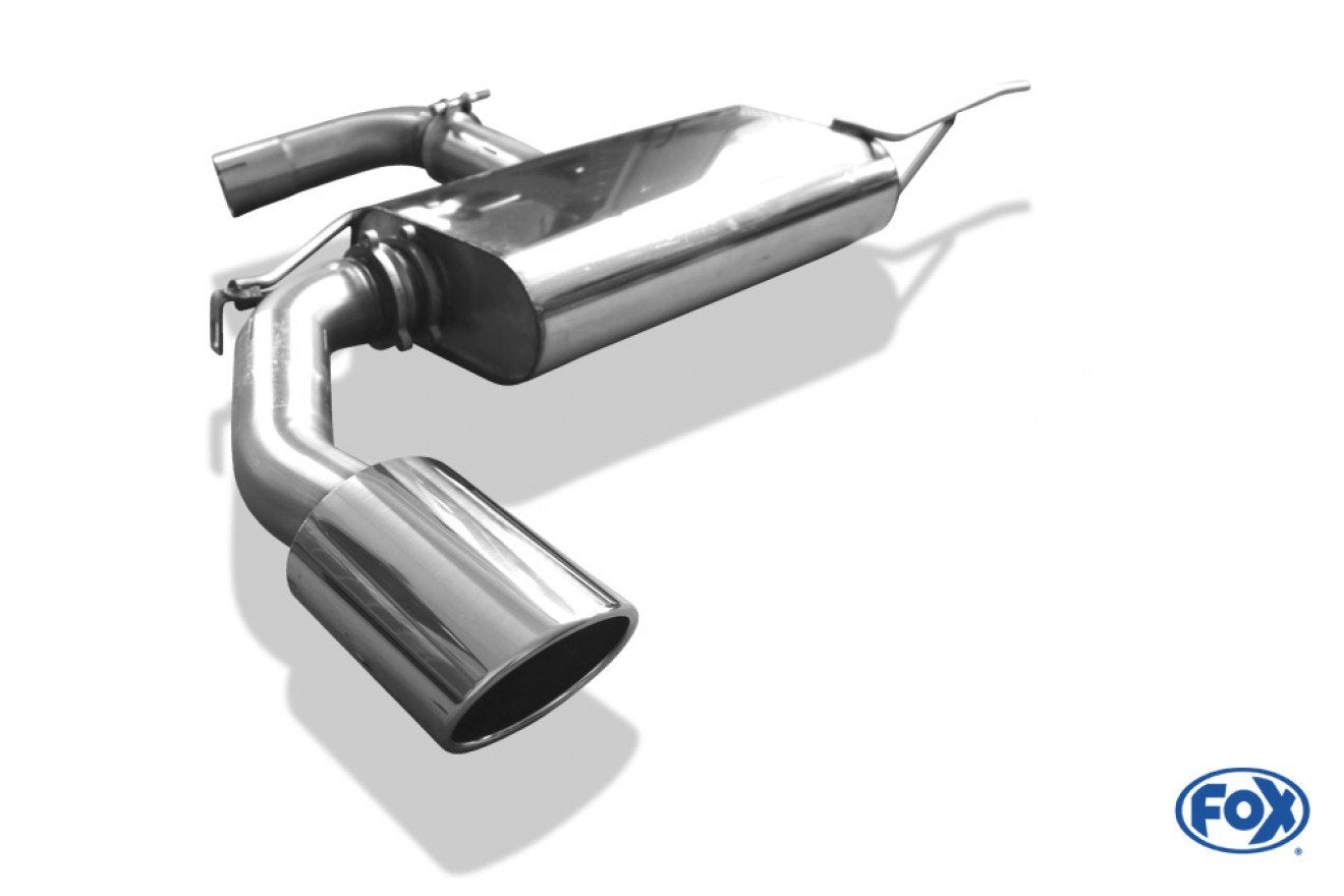 Fox Auspuff Sportauspuff Endschalldämpfer für Seat Altea 5P Frontantrieb 1.4 1.8