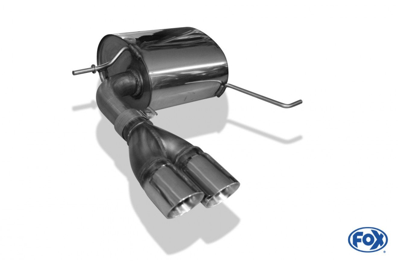 Fox Auspuff Sportauspuff Endschalldämpfer für VW Tiguan 2 Diesel 4motion 2.0 TDI