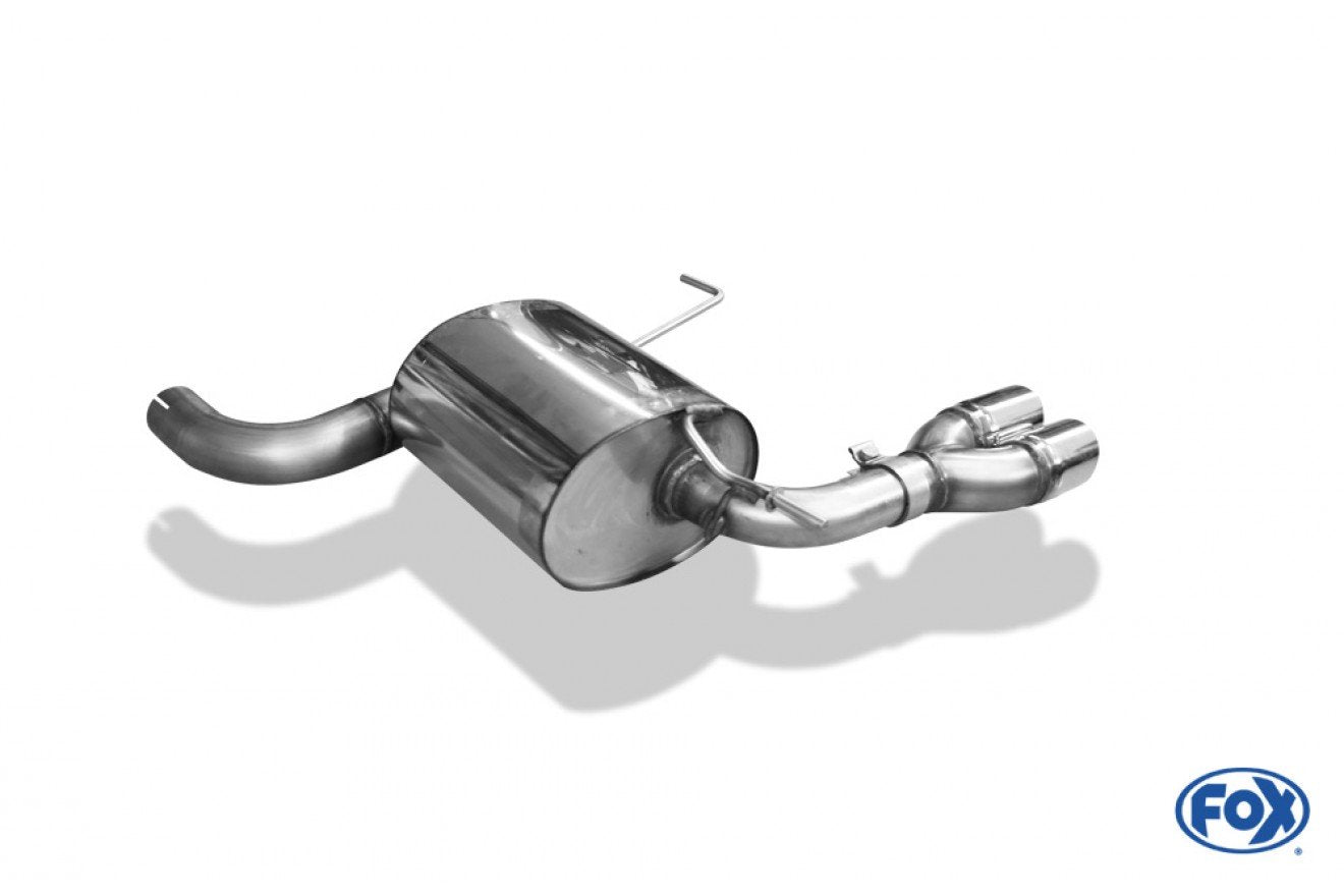 Fox Auspuff Sportauspuff Endschalldämpfer für VW Tiguan 2 Diesel 4motion 2.0 TDI