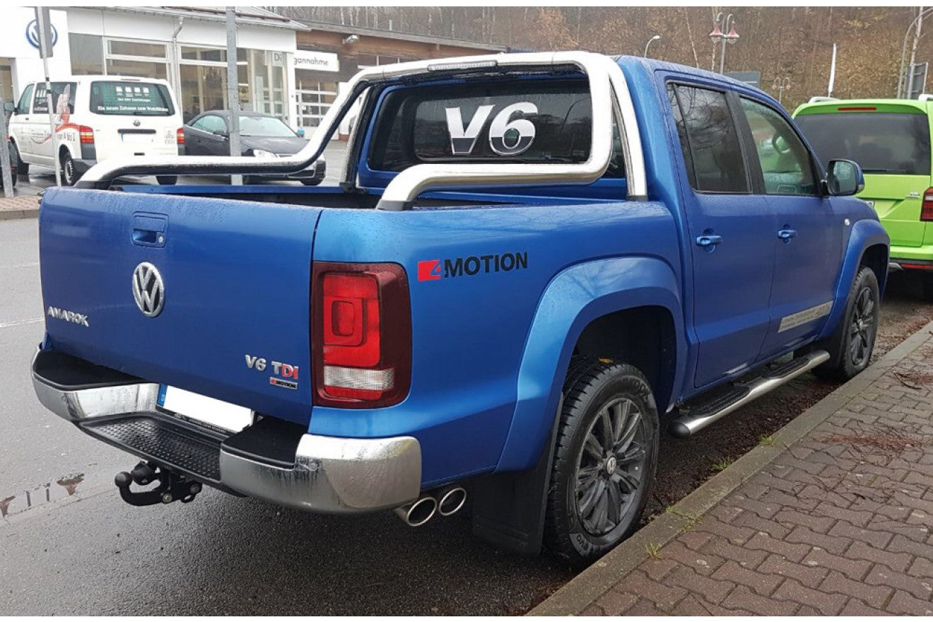 Fox Endrohr für VW Amarok 4x4 Endrohr rechts zur Seite 2x115x85 Typ 38 3,0l