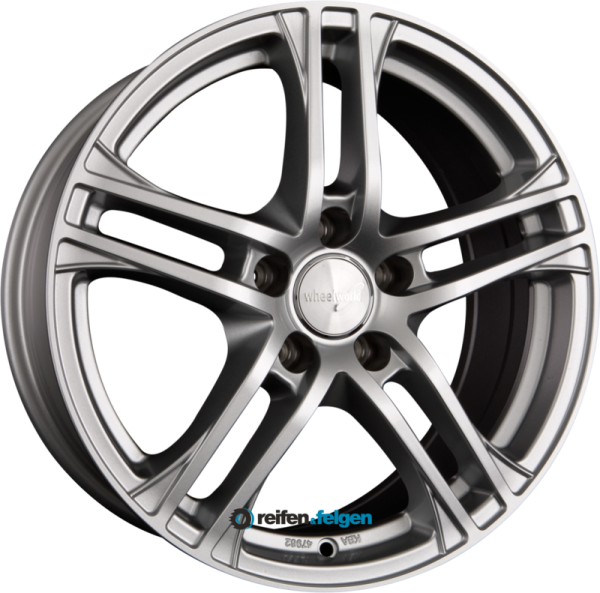 WHEELWORLD WH10 8.5x19 ET35 5x112 NB66.6 Arkticsilber (AS)