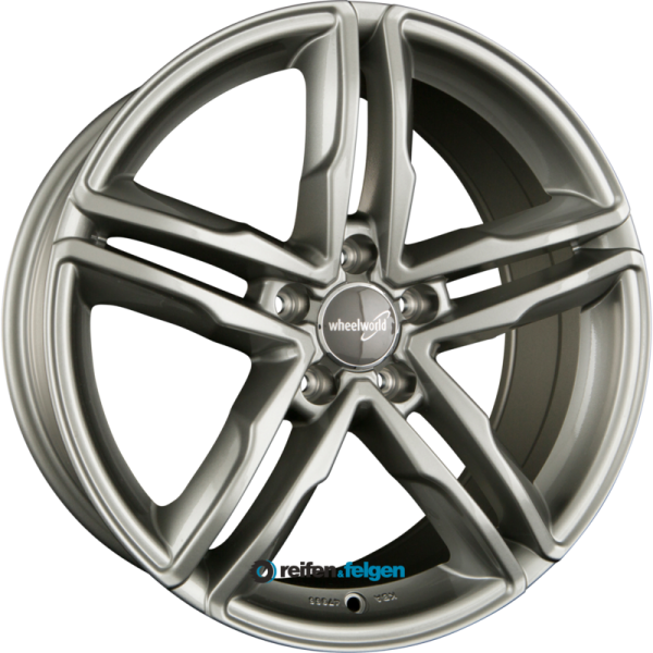 WHEELWORLD WH11 7.5x17 ET35 5x112 NB66.6 Daytona Grau Glänzend Lackiert (DG plus)